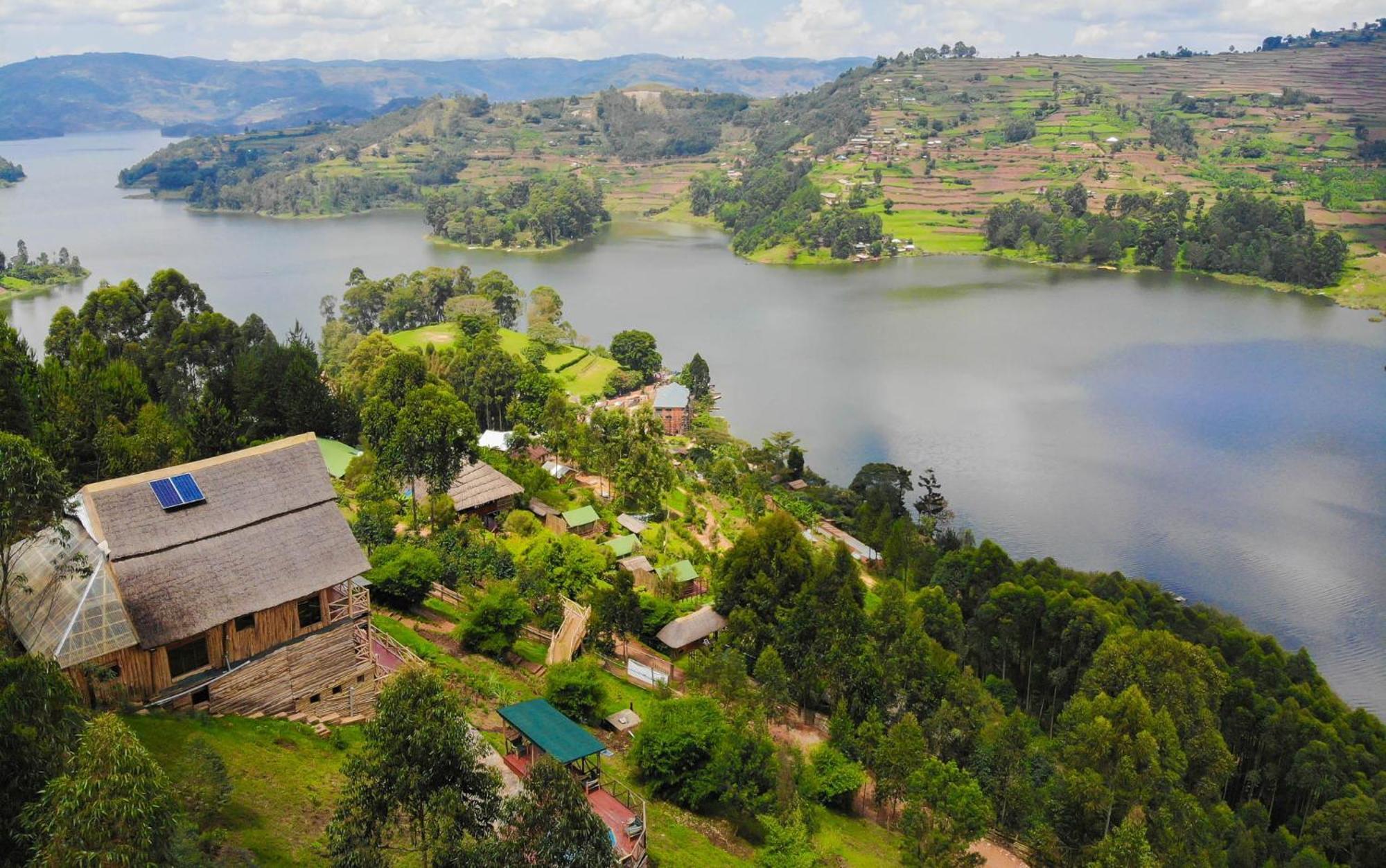 Kabale Hawk'S Eye Lodge Bunyonyi חדר תמונה