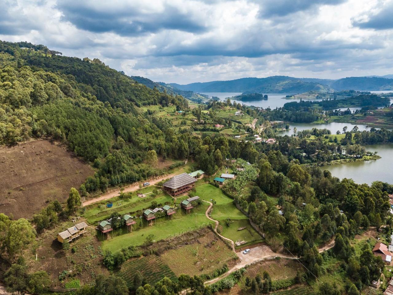 Kabale Hawk'S Eye Lodge Bunyonyi מראה חיצוני תמונה